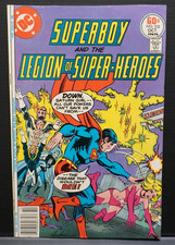 Superboy 232 The Legion of Super-Heroes Oct 1977 Backed Boarded DC Comics