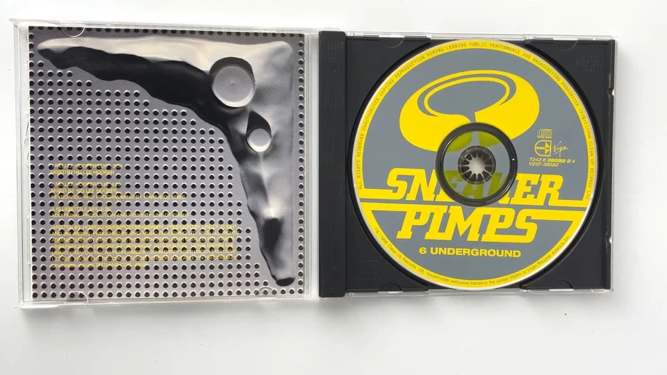 Sneaker Pimps - 6 Underground CD 1996 UK Trip Hop Virgin Foto 2 de 4