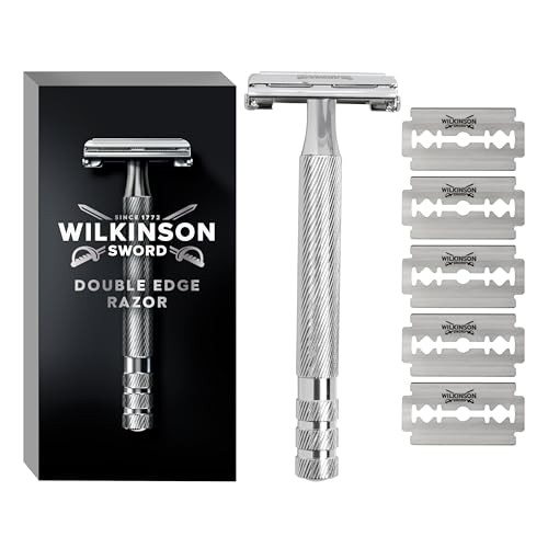 Wilkinson Sword The Edger rasoir pour hommes idéal pour le rituel de soin matinal à l'ancienne