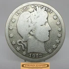 1912-S Barber Silver Quarter - #C57676NQ