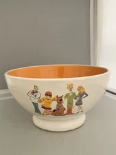 RAE DUNN Scooby-Doo and the Gang SCOOBY SNACKS Bowl Double Sided 5.5” x 3” NWT