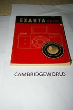 EXAKTA  112 PAGE GUIDE BOOK THE EXAKTA GUIDE