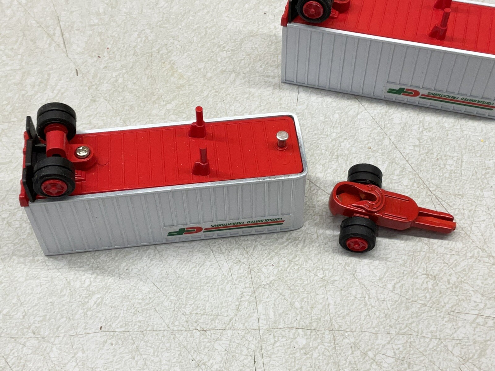 NOS Box Vintage CF Tonkin Consolidated Freightway Semi Truck Diecast Trailer COE