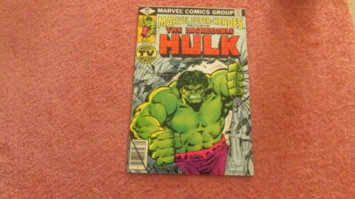 Marvel Super-Heroes #82 Feat. Incredible Hulk - 1979 Marvel Newsstand