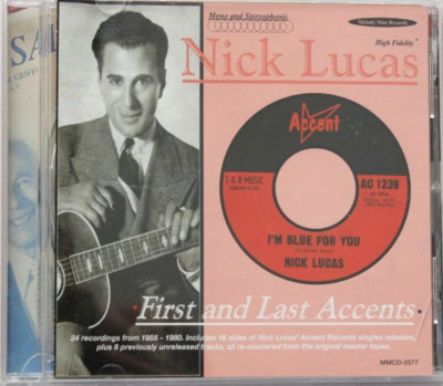 NICK LUCAS FIRST AND LAST ACCENTS [USED CD]