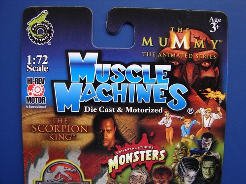 Muscle Machines 1/72 Creature Black Lagoon Monster Truck Funline Diecast 2003 - Picture 8 of 9