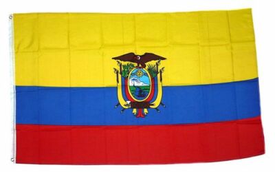 Fahne / Flagge Ecuador 90 x 150 cm
