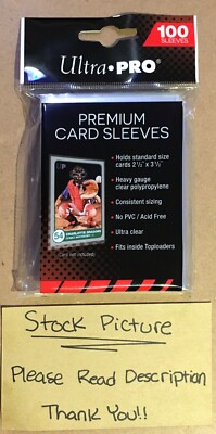 Ultra Pro Premium Card Sleeves **X20 Sleeves in each order** Not 100 Pack |  eBay