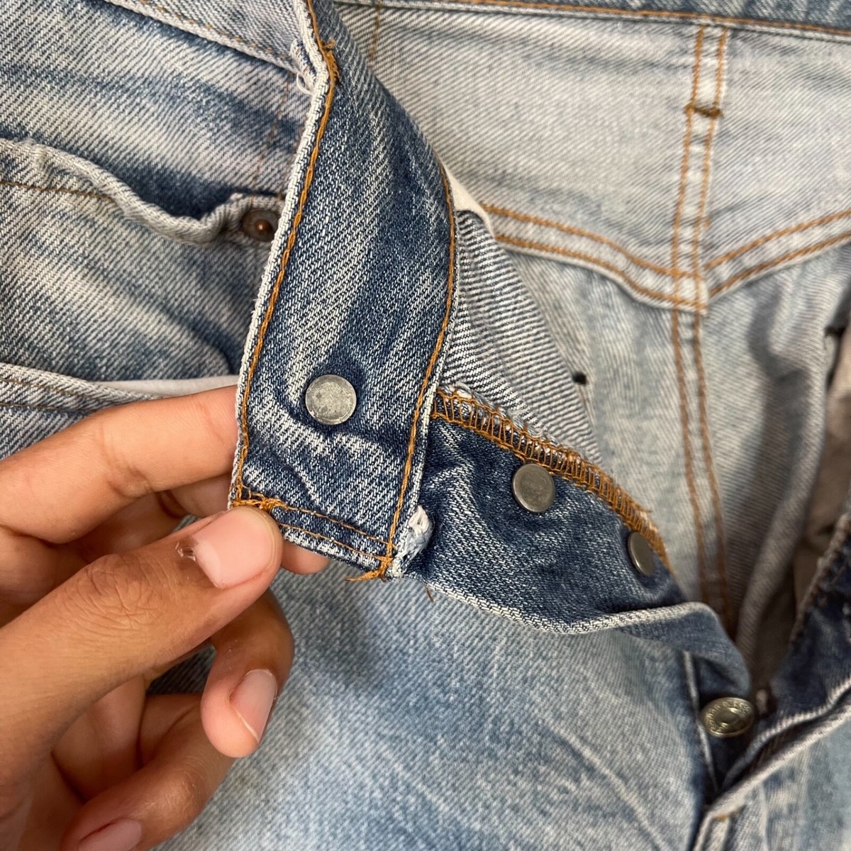 Vintage 80s Levi's 501 Redline Selvedge Denim USA 30x30 | eBay