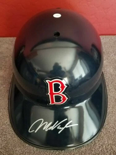 Mo Vaughn MLB Original Autographed Helmets