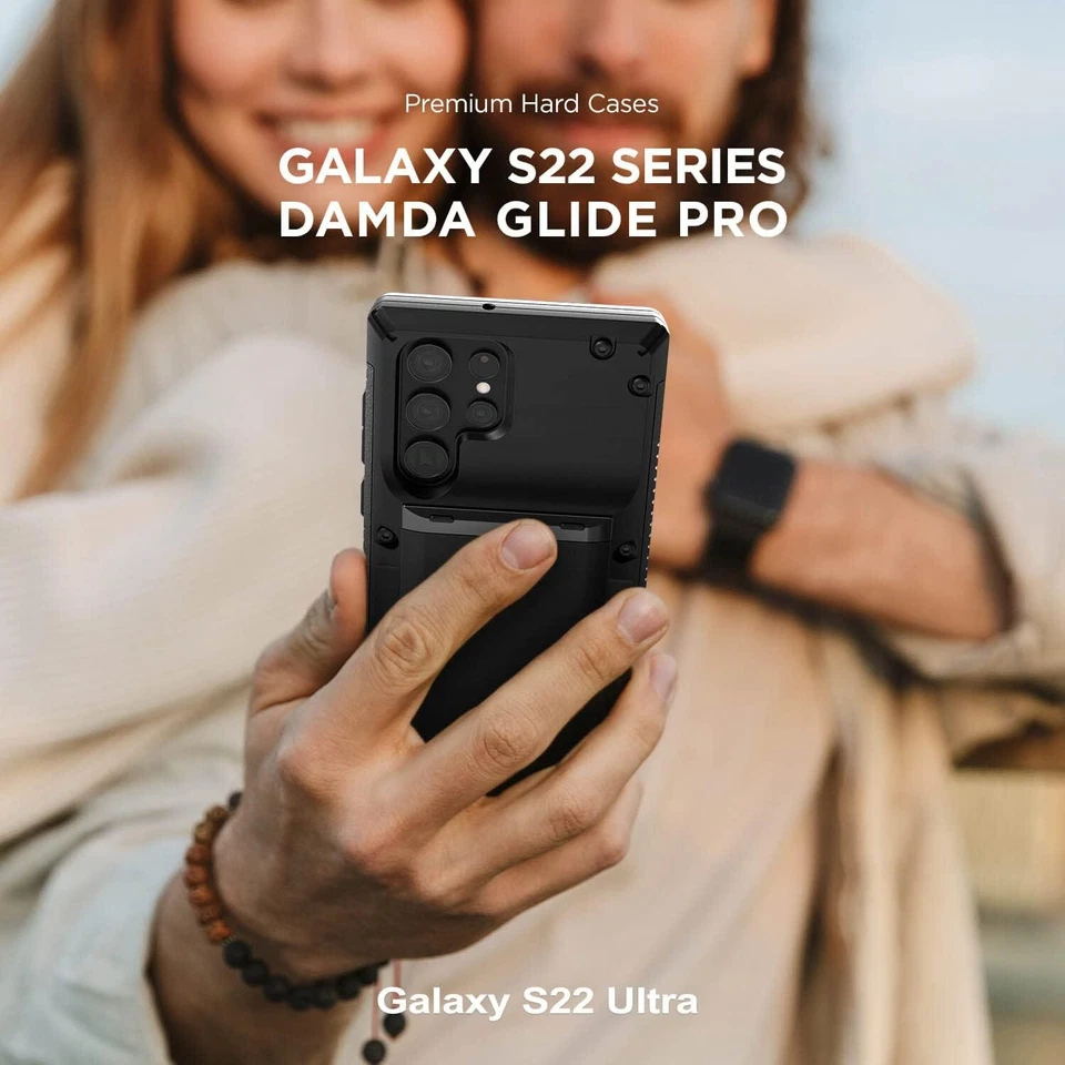 Funda para Samsung Galaxy S22 Plus/Ultra VRS® [Damda Glide Pro] con billetera para tarjetas Foto 2 de 4