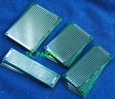 40PCS Double-side Protoboard Circuit Prototype     Board 2x8 3x7 4x6 5x7CM #WD10