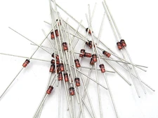 ( 25 PCS ) 1N4747A  Fairchild Zener Diode 20 Volt  1 Watt 5%  1N4747  --   NOS
