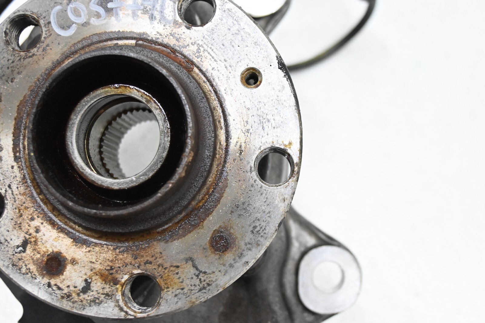 ⭐ 03-12 Bentley Continental Front Left Driver Wheel Spindle Knuckle Hub Oem