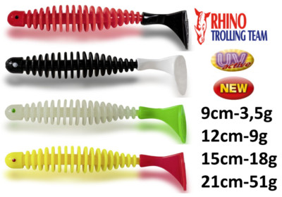 Rhino Salty Paddler Craw Gummifisch für Dorsch, Seelachs und Co.