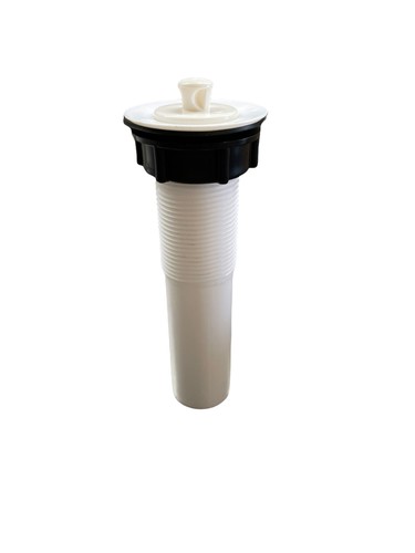 20" x 16" White Round Plastic Lavatory Sink For Mobile Homes/RV's - 第 2/3 張圖片