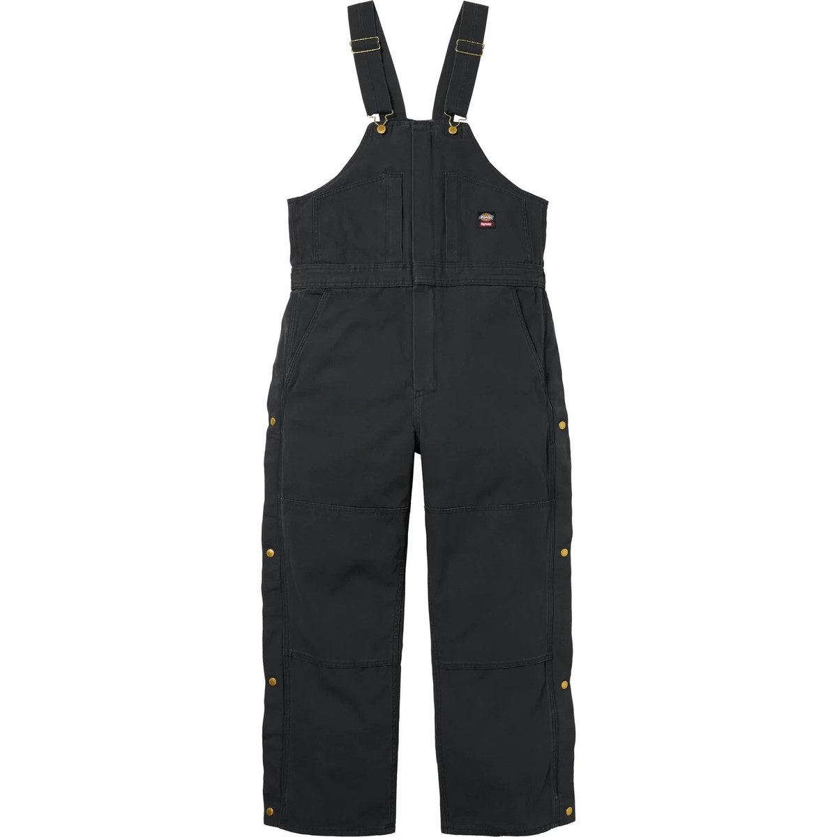 Supreme x Dickies Flannel Lined Overall Black Royal Pink 3colors