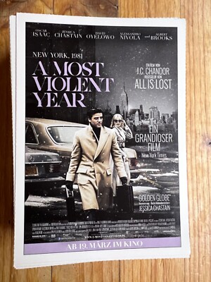 A Most Violent Year | 2015 | Cinema Filmplakatkarte