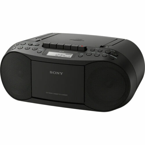 Sony CFD-E90PS Psyc CD Radio Cassette Recorder Boombox (White)