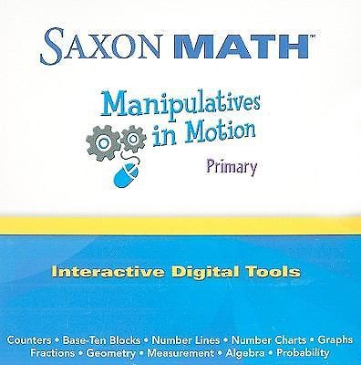 Saxon Math Manipulative Motion Primary Kit for Hands-On Learning