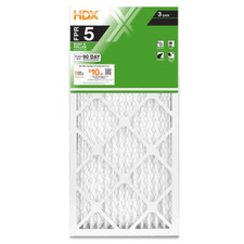 10 X 20 X 1 Standard Pleated Air Filter FPR 5 3 Pack Non-Electrostatic Synthetic