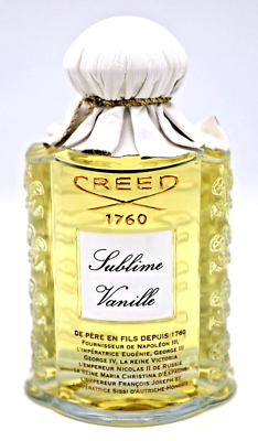 Creed Sublime Vanille 250ml / 8.4 oz Batch 18G01 Authentic & Fast