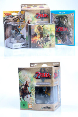 THE LEGEND OF ZELDA TWILIGHT PRINCESS HD + AMiiBO  AUDIO CD Nintendo Wii U Spiel