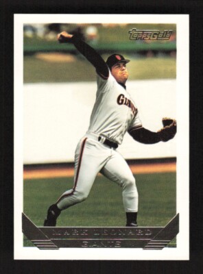 1993 Topps Gold Mark Leonard #729 San Francisco Giants