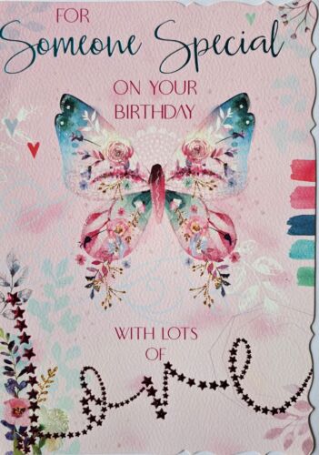 For Someone Special On Your Birthday. Birthday Card - Picture 1 of 5