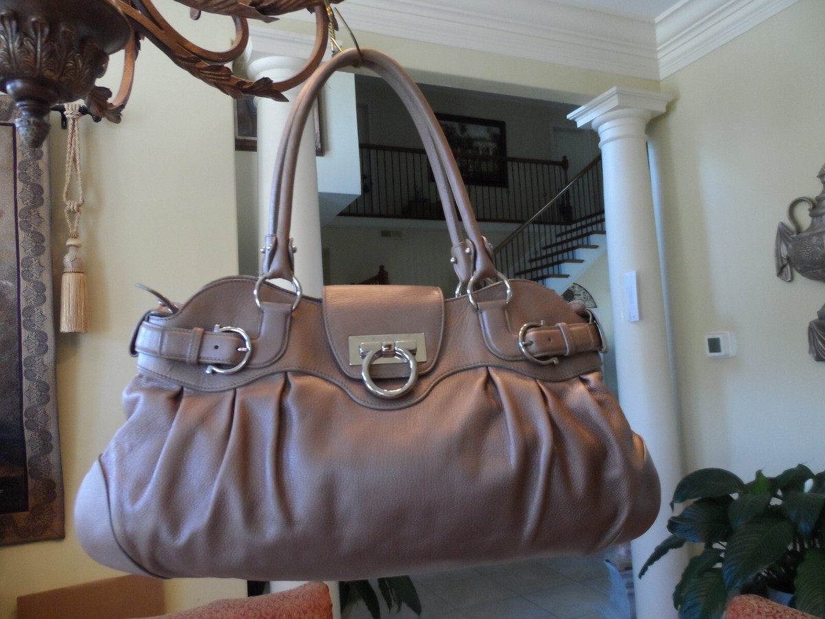 バッグ salvatore ferragamo leather canvas bag Salvatore Ferragamo Canvas & Leather Tote Bag Men's Naturale