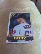 2020 Topps Gallery Rainbow Foil Dean Deetz Houston Astros #138