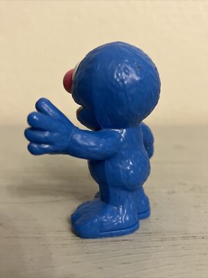 Grover Sesame Street 3” Action Figure Plastic Hollow Toy | eBay
