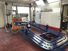 Free Shipping New 20 Feet Long Auto Body Frame Machine 3 Towers