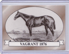 1991 HORSE RACE STAR CARDS KENTUCKY DERBY ID8 #2 VAGRANT 1876