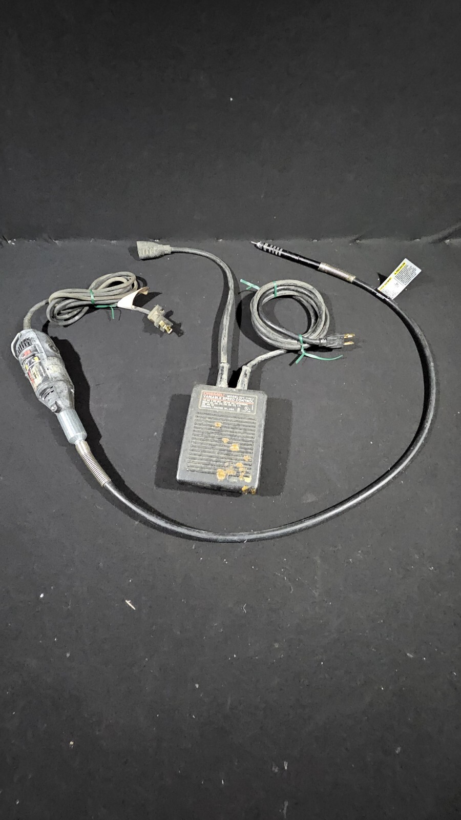 Dremel Tool With Flex Shaft, Foot Pedal eBay