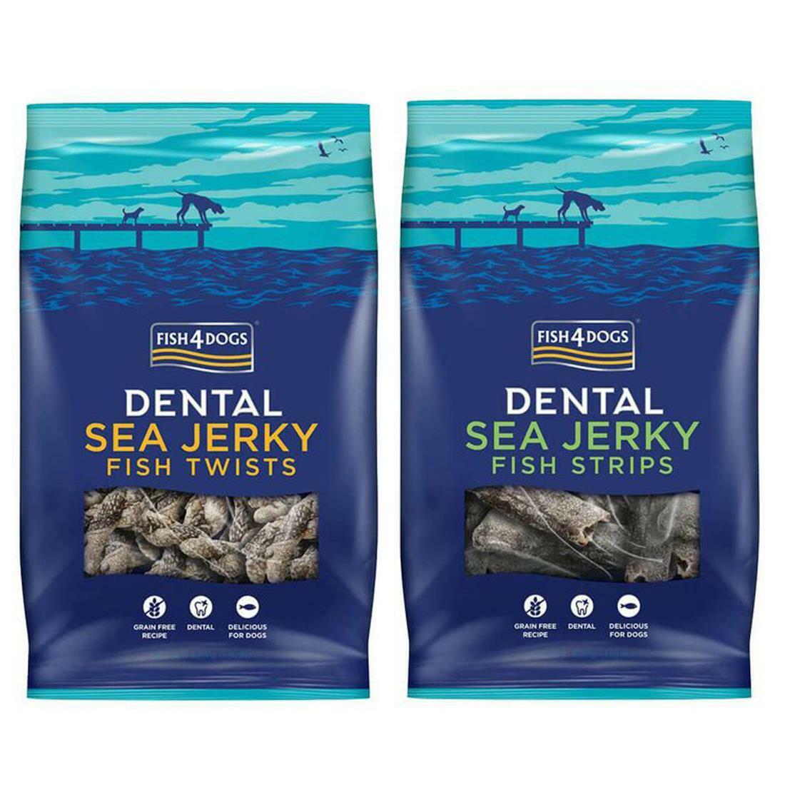 Fish Twists Sea Jerky Dog Treats Fish4Dogs Dog Treats Sea Jerky
