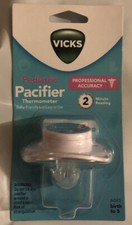 NEW Baby Pediatric Pacifier VICKS Thermometer Digital Temperature Reader 2minute