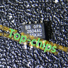 10pcs OPA2604AU OPA2604 Dual FET-Input, Low Distortion OPAMP