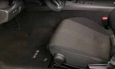 2016-2025 Mazda MX-5 Miata Genuine OEM Carpet Floor Mats Black