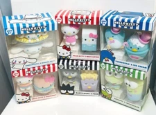 Sanrio **HELLO KITTY & FRIENDS WITH SNACKS** Mystery Figure You Choose