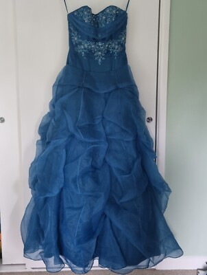 Stunning Romantica hand-beaded ball gown/prom dress UK