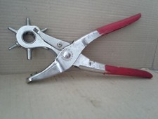 Vintage. C.S. OSBORNE  CO. Revolving 6-Head Leather Punch. Japan . working. VGC