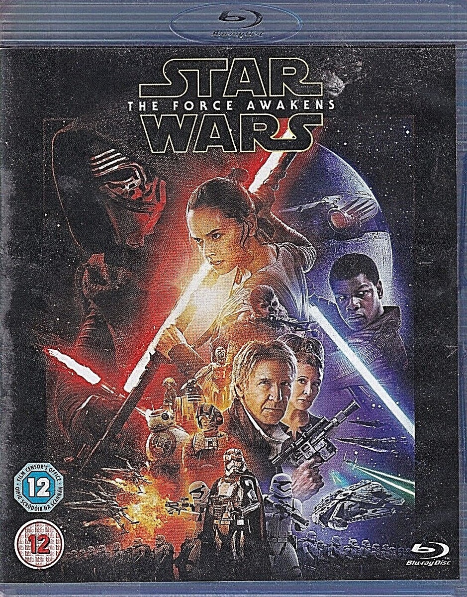 STAR WARS THE FORCE AWAKENS Blu-ray 2 DISC SET [G2] | eBay