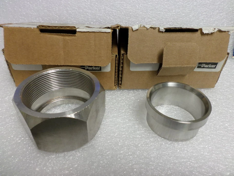 ФИТИНГИ ТРУБКИ PARKER 32 BTX-SS Triple-Lok 37°Nut/32 TX-SS Triple-Lok рукав 37° - Изображение 2 из 4