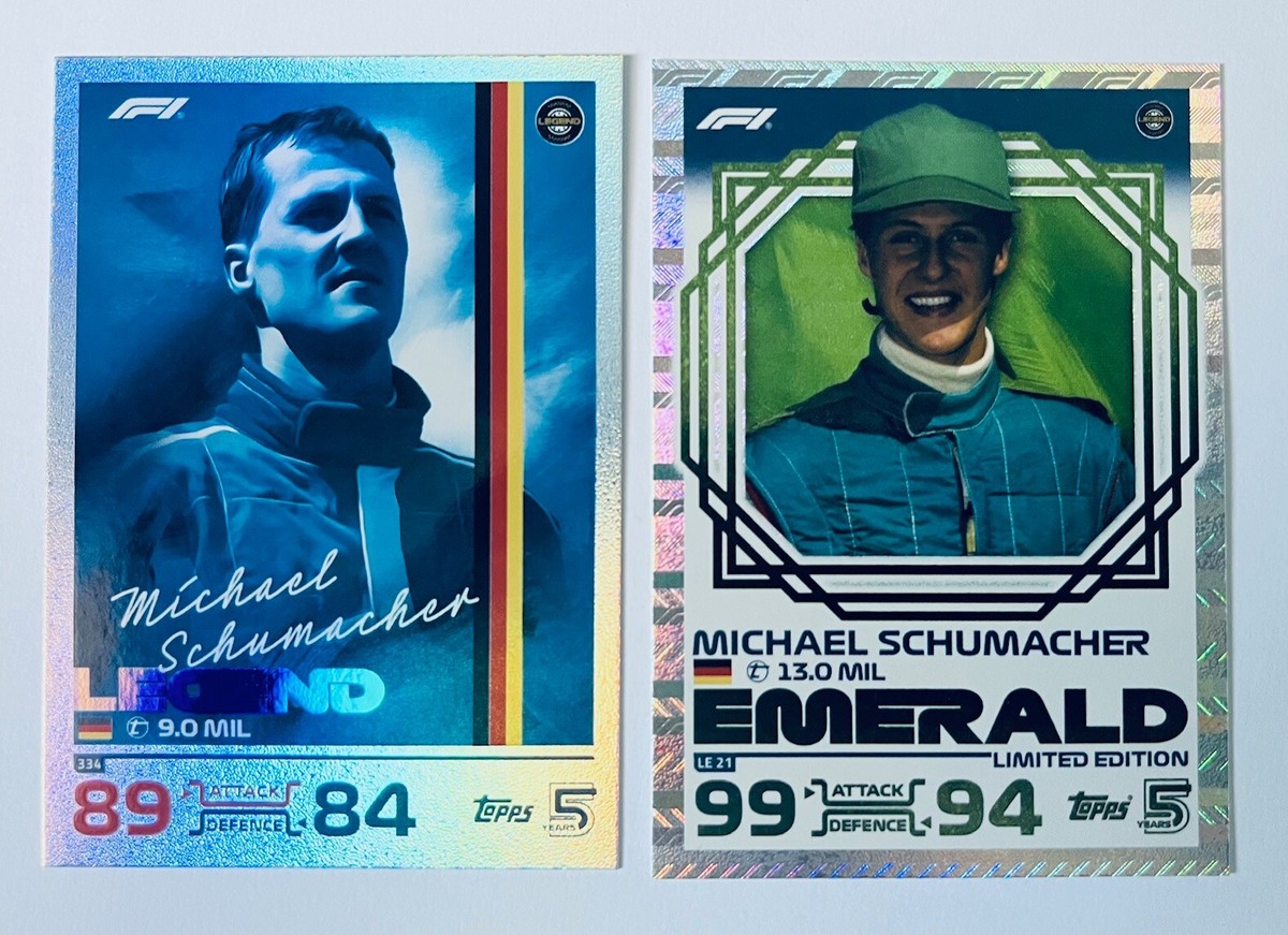 Topps MICHAEL SCHUMACHER シューマッハ リフラクター Michael Schumacher 2023 Topps Chrome Formula 1 #199 Orange