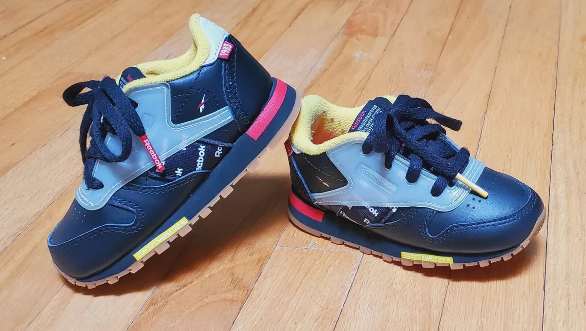 Reebok Classic Leather Altered. Size 6C. EUC. eBay