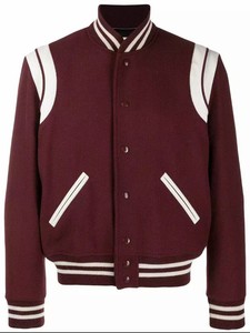 robert comstock vertical leather jacket