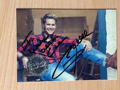 Peter Michael - Autogrammkarte original signiert - #13342