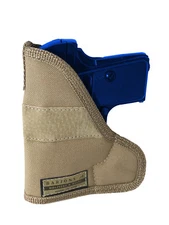 New Barsony Desert Sand Concealment Pocket Holster Mini 22 25 32 380 Pistols