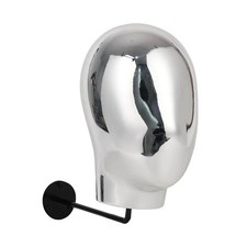 Supporto da parete per testa di manichino, moderno, per cappelli, negozi e